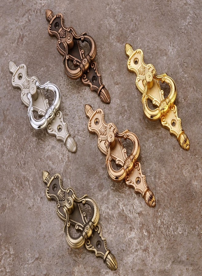 JWL Antique Look Brass Finish Door Knocker 1 Piece with Ring Handle (Standard Size) - Image 5